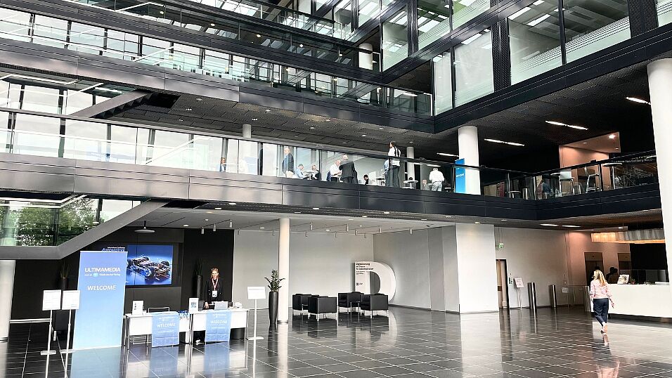 view of SZ-Tower entrance at at The Automotive Battery – Key Technology for Electric Vehicles 9th - 10th July 2025
