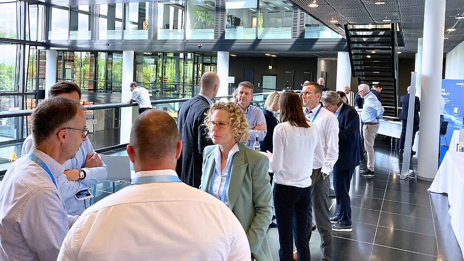 Coffee-Break with attendees networking  at The Automotive Battery – Key Technology for Electric Vehicles 9th - 10th July 2025