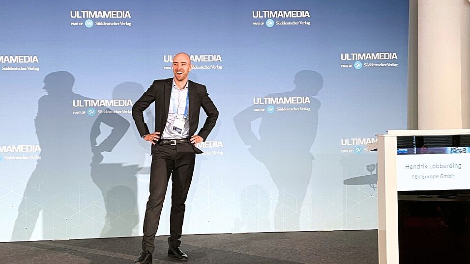 Speaker Hendrik Löbberding, Team Leader Battery Cell, FEV Europe GmbH during his talk at The Automotive Battery – Key Technology for Electric Vehicles 9th - 10th July 2025